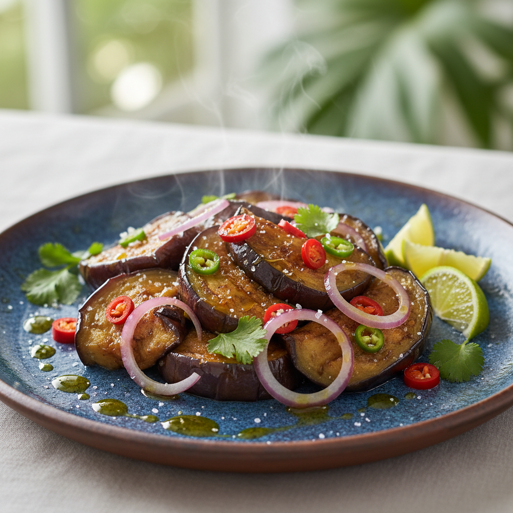 Rougail bringelle (aubergine)