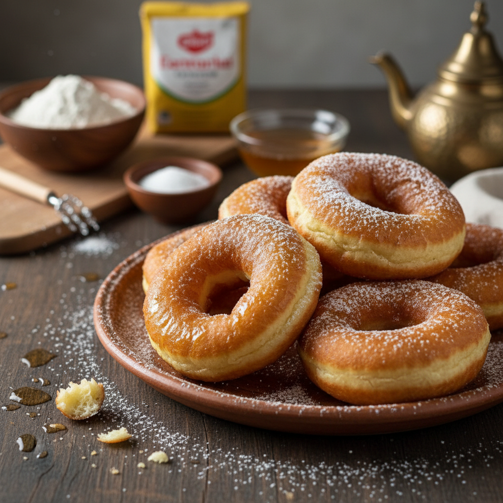 Sfenj, gros beignets