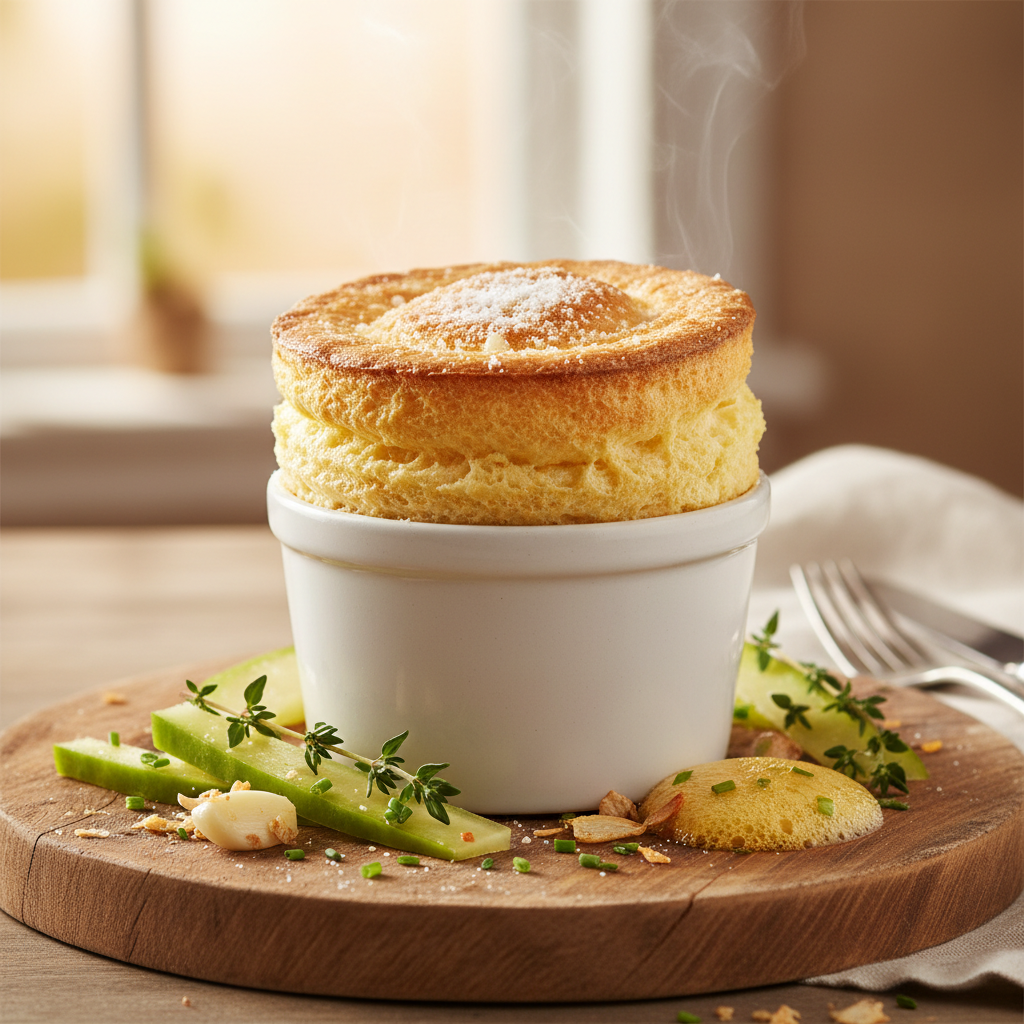 Soufflé de papaye verte