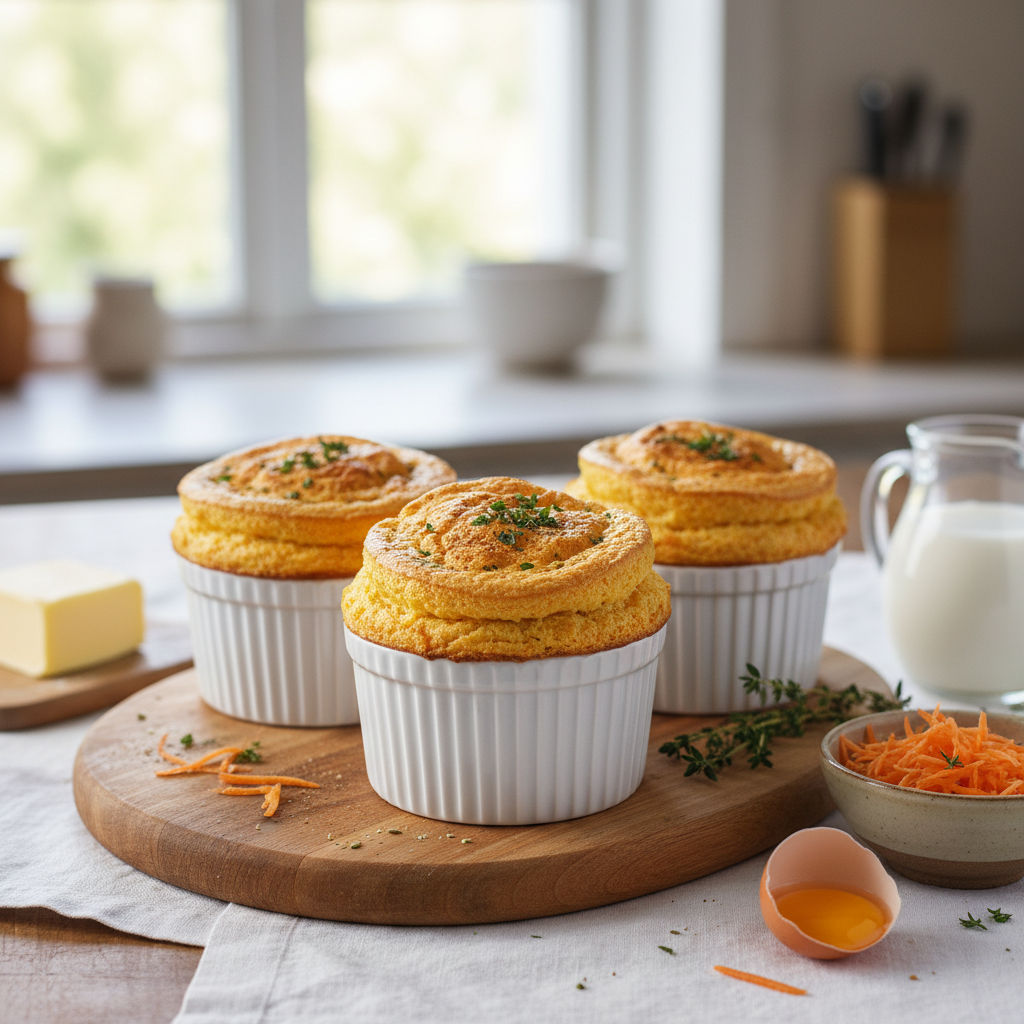 Soufflés aux carottes