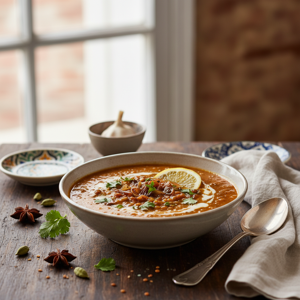 Soupe de lentilles