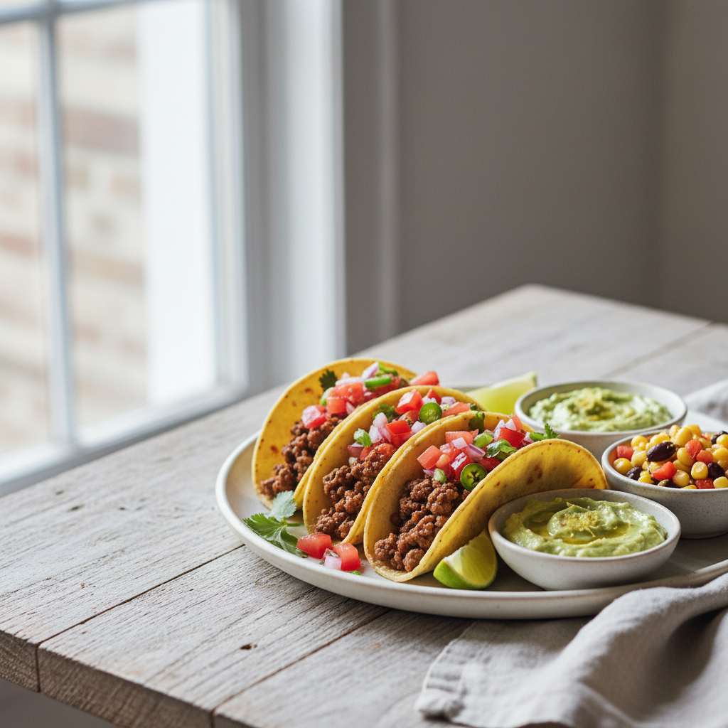 Souper de mini-tacos