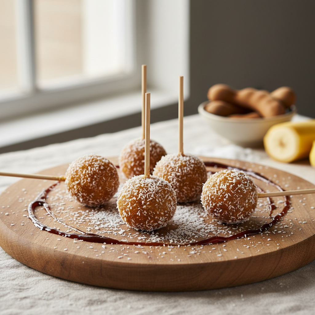 Sucettes au tamarin et noix de coco