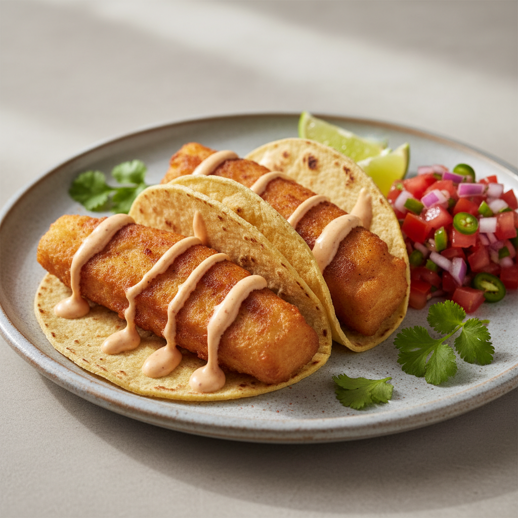 Tacos de poisson à la baja