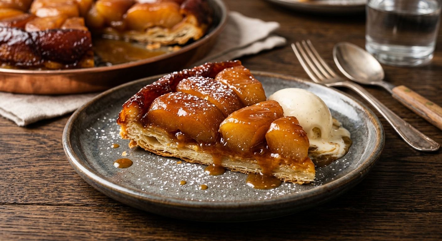 Tarte tatin aux pommes