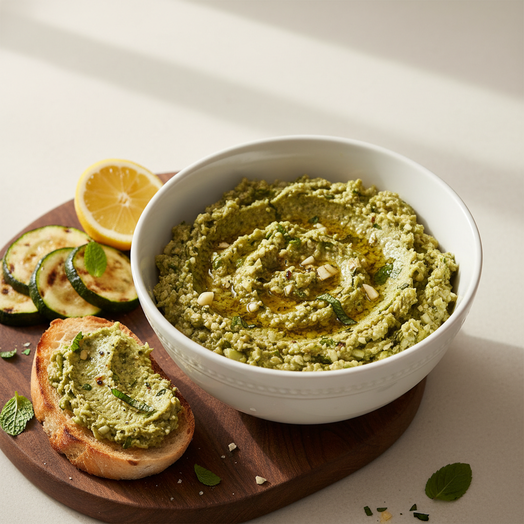 Tartinade de courgette grillée
