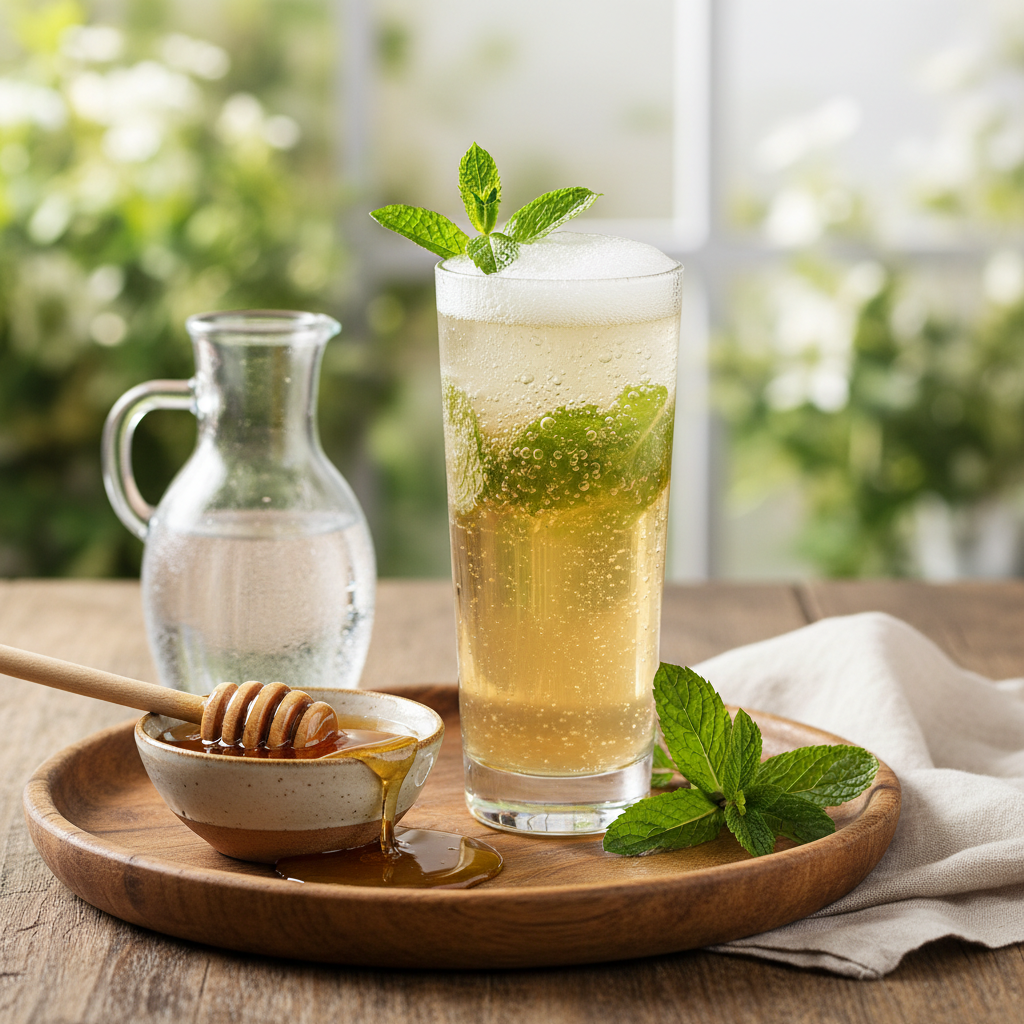 Tedj éthiopien à la menthe fraîche