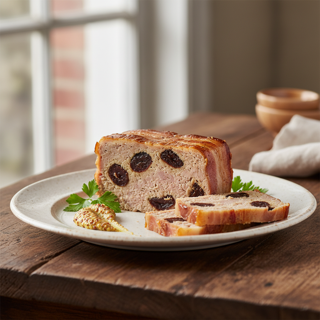 Terrine De Veau aux pruneaux