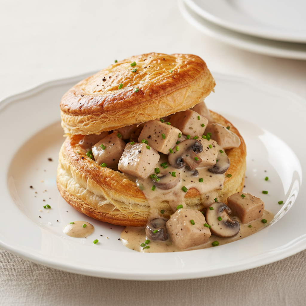 Vol-au-vent aux ris de veau