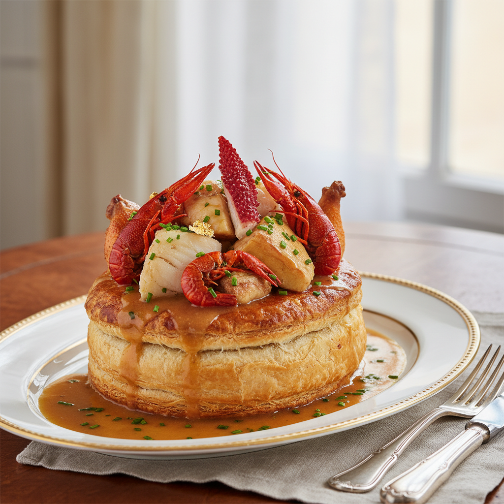 Vol-au-vent de la grande cuisine bourgeoise